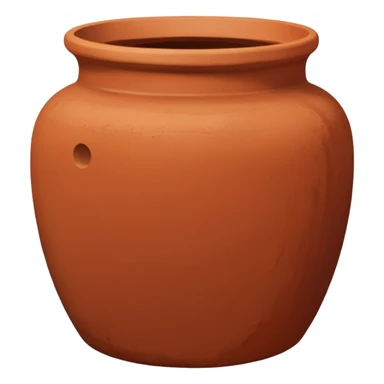terracotta vase sticker