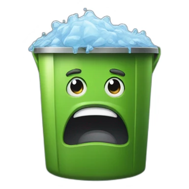 Wet Bulky waste sticker