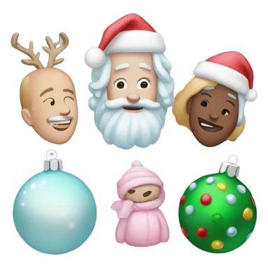 christmas pastel sticker