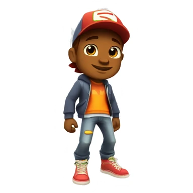 subway surfers game  sticker