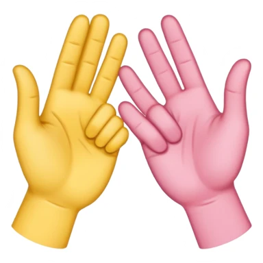 “2D yellow pinky-promise emoji, bold outline, transparent 1024×1024.”
 sticker