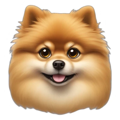cute-hairy-dwarf-pomeranian sticker