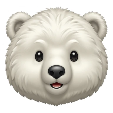 Puedes hacer un oso polar el cual este guiñendo el ojo de esta manera 😉 sticker