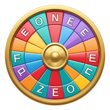   wheel of fortune board sticker
