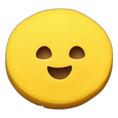 Polenta over round wood plate sticker