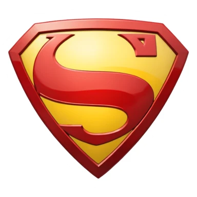 superman symbol sticker