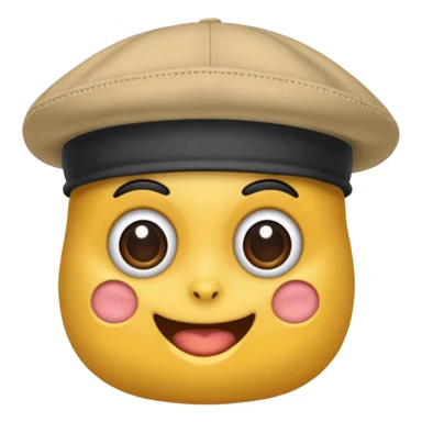 gorro panadero sticker