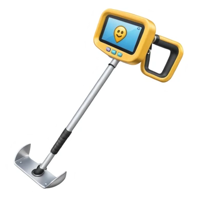 mall metal detector  sticker