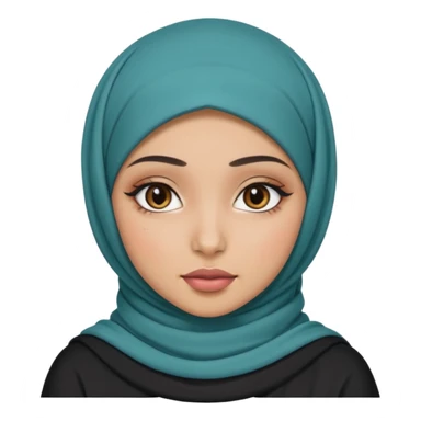 hijab girl baddy sticker