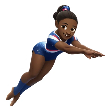 Simone biles gymnastics sticker
