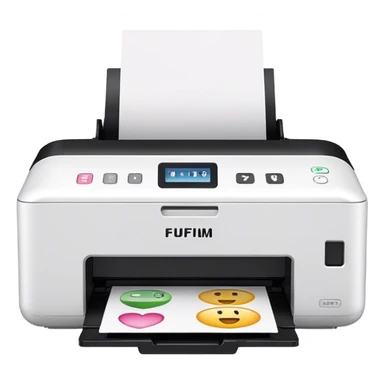 Fujifilm printer sticker