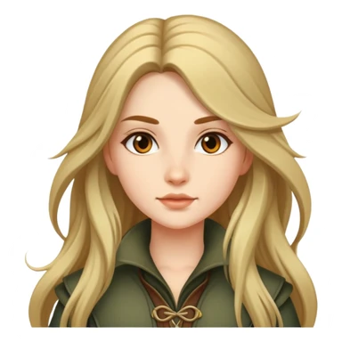 Stunningly gorgeous hunter girl sticker