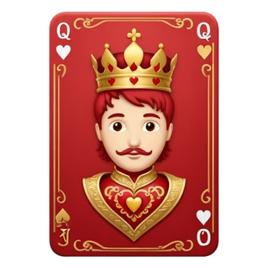 King of Hearts sticker