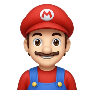 Mario pixel-art sticker