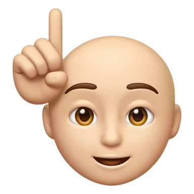 Emoji apontando para a tela igual a esse “🫵🏻” sticker