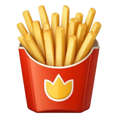 Porzione di patatine media  sticker