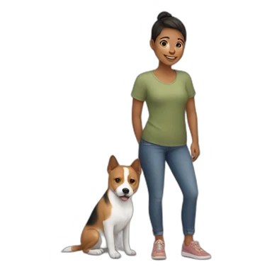 pets with owner sticker