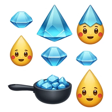 içi renkli minerallerle dolu maden arabası sticker