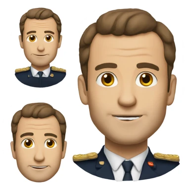 Macron version obélix chokbar sticker