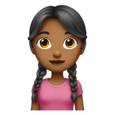 Hija enfadada sticker