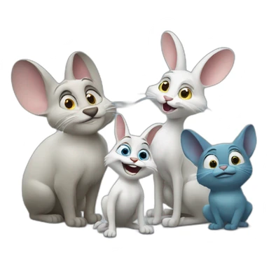 Oggy et les cafards sticker