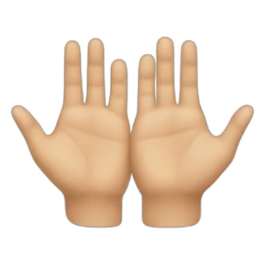 Cœur avec les mains sticker