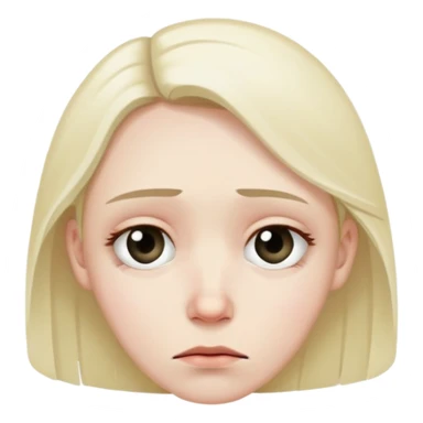 Someone who is really depressed sticker