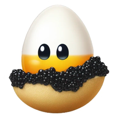 one egg of caviar sticker