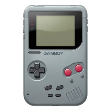 gameboy with no logo emoji sticker