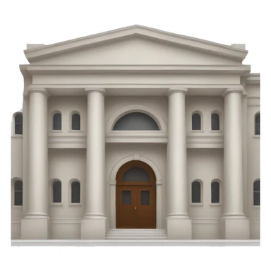 Exterior of a Museum  sticker