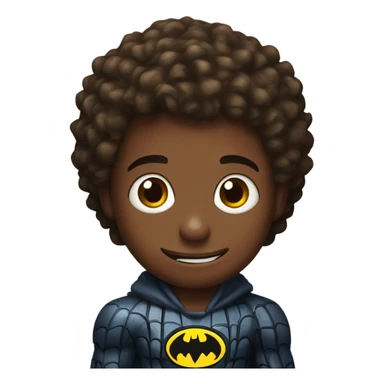 spiderman and batman’s kid  sticker