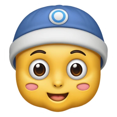 gorro panadero sticker