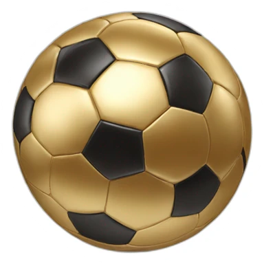 Le ballon d'Or de football sticker