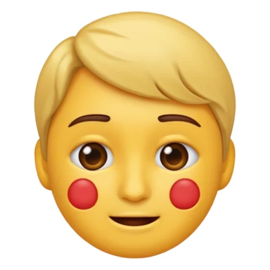 Crea un emoji de una persona con síndrome de Danw llorando sticker