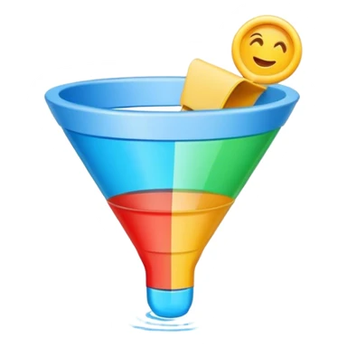 sales funnel sticker