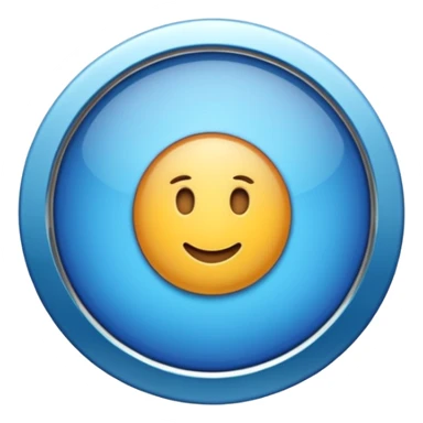 Blue check-official badge sticker