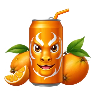 Création d’une canette de fanta saveur mangue fruit du dragon sticker