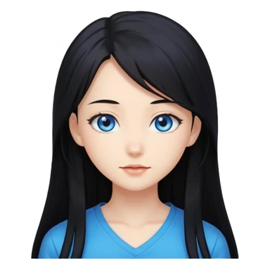 Anime Dragon Lady She/Her sticker