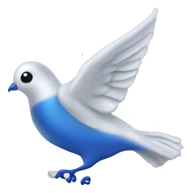 zeta phi beta dove with pearl necklace  sticker