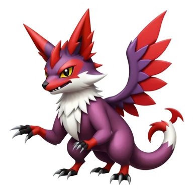 Noibat-Noivern-Zangoose-Litten-Hybrid sticker