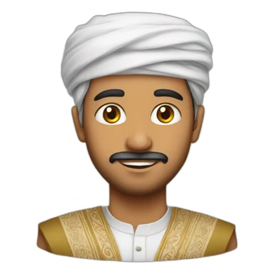 omani man sticker