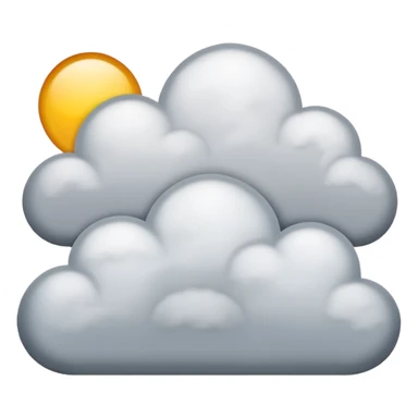 Good morning skies with clouds no sun sticker