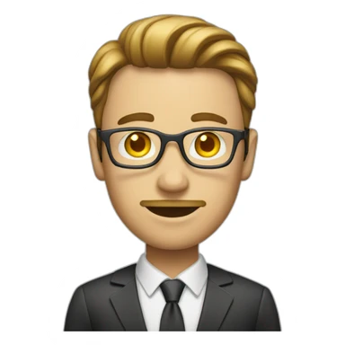 finance-man-in-bank sticker