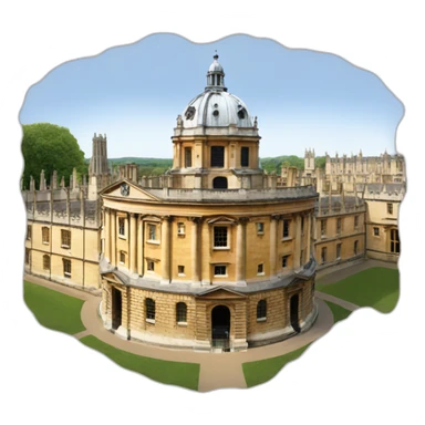 Oxford University sticker