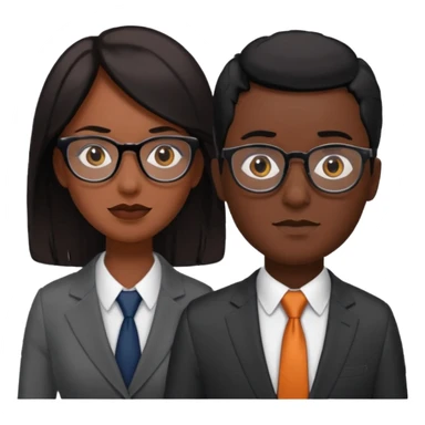 un chico con lentes pelo negro ojos oscuros de novio con una pelibordo oscuro sticker