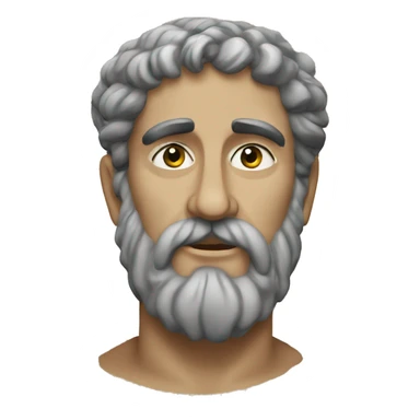 Virgil the Greek poet sticker