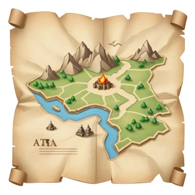 slightly crumpled map with attack strategy drawn on it, high detail, no text sticker