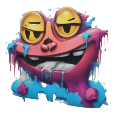 Graffiti in baku sticker