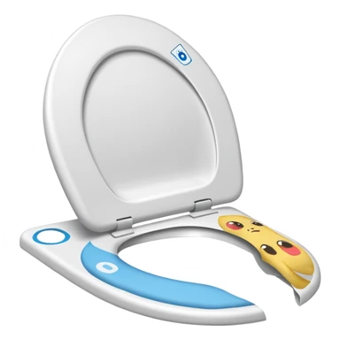 Disposable paper Toilet seat cover sticker
