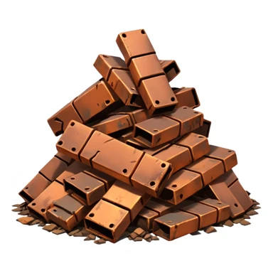 débrouillard ferraille cuivre  post apo survie loot gaming pas de personnage sticker